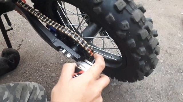 СМАЗКА ЦЕПИ НА МОТОЦИКЛЕ смотреть онлайн