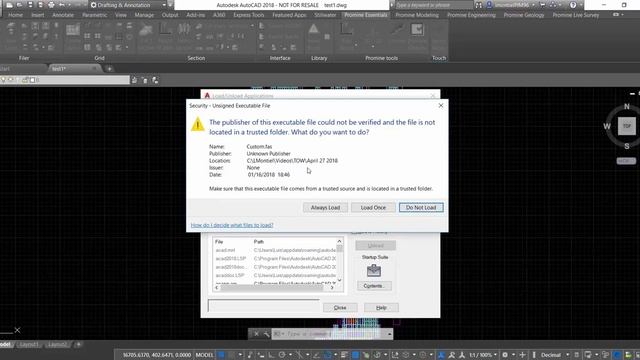 Promine AutoCAD Tip of the Week: THE APPLOAD Command смотреть онлайн