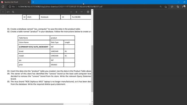 Java Institute | database management systems questions set-7 | @codingwithchamindu смотреть онлайн