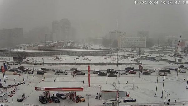 Погода сегодня утром в Москве#Moscow online camera