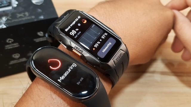 Kospet Tank X1 Smartwatch - Health Functions Compared with Mi Band 8, Apple Watch and Omron смотреть онлайн