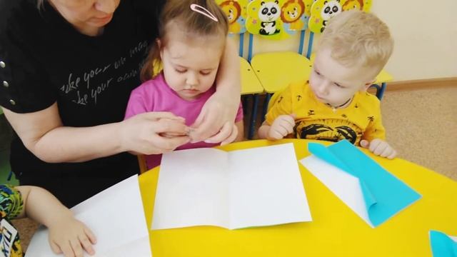 Сиреневая (младшая группа). Подарок для папы. смотреть онлайн