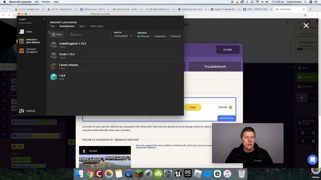 How to Connect Minecraft to Your Code Kingdom Account смотреть онлайн