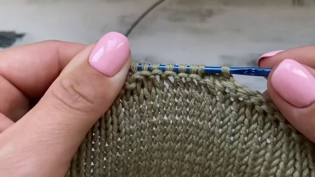 Вяжем волан спицами. смотреть онлайн