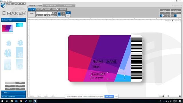 How To Create an ID Badge with ID Maker 3.0 смотреть онлайн