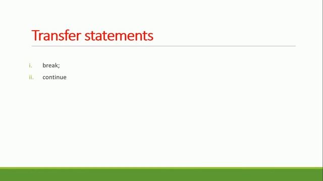 Control Statement in Java 034 смотреть онлайн