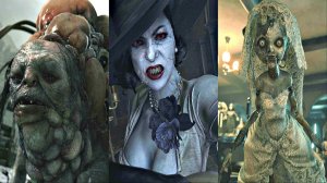 Resident Evil 8 Village - Все боссы + концовка.