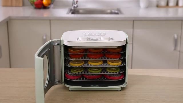 Компактная сушилка для овощей и фруктов смотреть онлайн