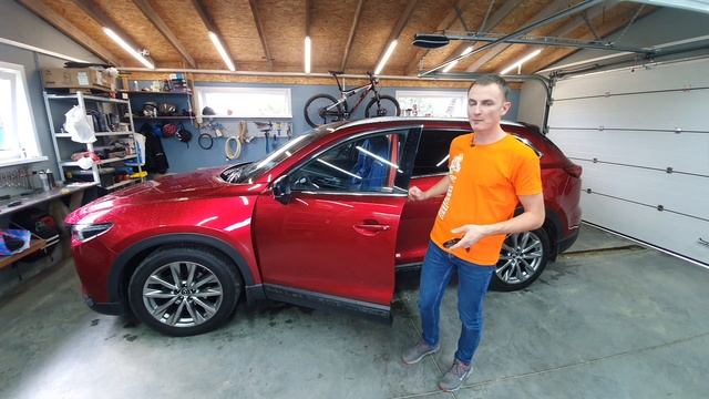 Mazda CX-9 StarLine S96v2  R6 и замок капота