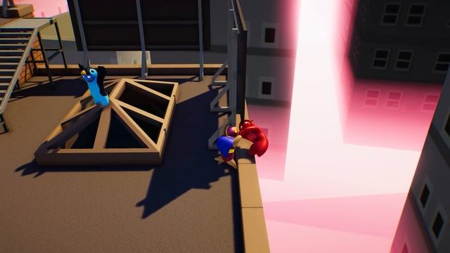 НЕОЖИДАННЫЙ ФИНАЛ!!! УГАР В GANG BEASTS!!! смотреть онлайн