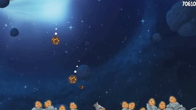 Angry Birds Space E-15 Beak Impact Golden Eggsteroid Egg 15 | Deep Impact | Walkthrough 3 star смотреть онлайн