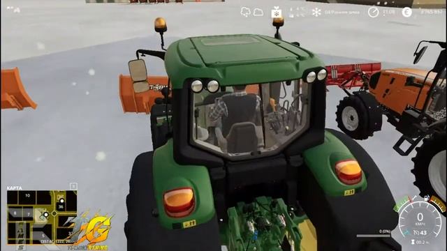 Навесное оборудование, для уборки снега в FS19 смотреть онлайн