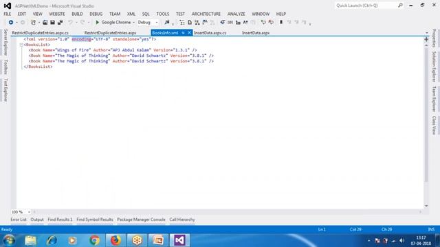 How To Restrict Duplicate entries Insertion of Data into XML File Using Asp.Net смотреть онлайн