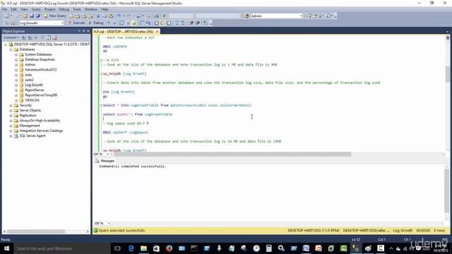 017 What is virtual log file VLF смотреть онлайн