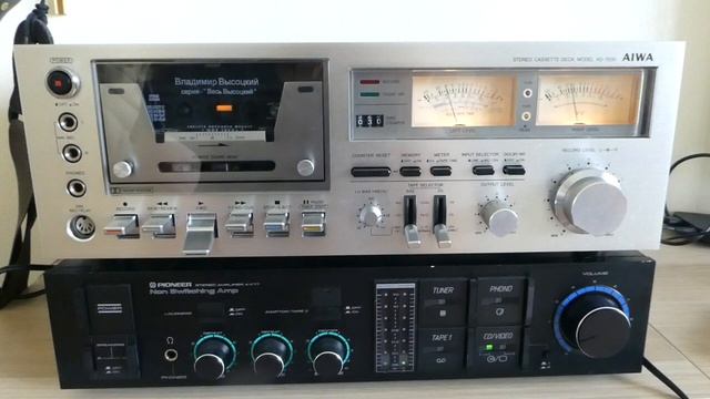 AIWA AD-7500 демонстрация работы смотреть онлайн