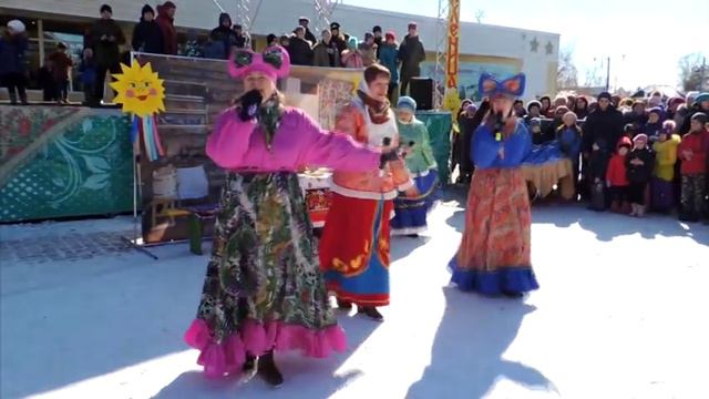 Жители и гости Шимановска встретили весну и проводили зиму. Масленица смотреть онлайн