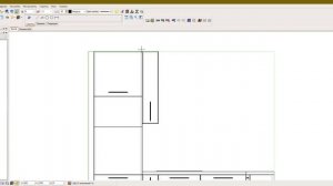 Создание эскиза кухни в Базис-мебельщик за 25 минут