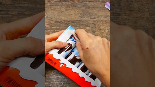 ASMR Filling Platter With Milka Choco Wafer And Kinder Pinguin || Oddly Satisfying