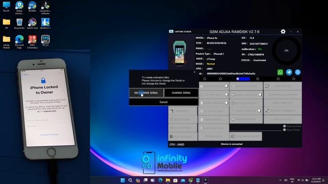 New iOS 12/14/15/16/17 iCloud Hello / Passcode Bypass Done By Adjaa Tool 2024 смотреть онлайн