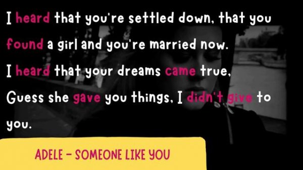 Past Simple in songs. ESL. A1/A2.