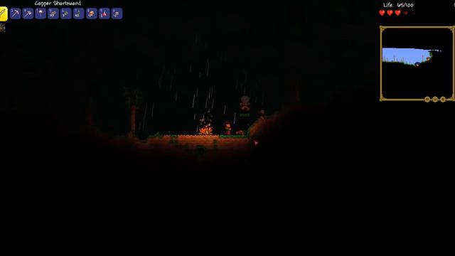 {1 ГОД}Terraria. С Новым годом #1. Драки смотреть онлайн