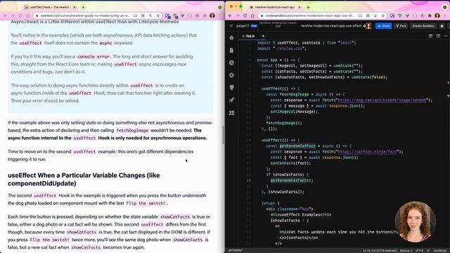 useEffect Hook (Full Course, Part 3 of 6) with Blues Wireless Staff Software Engineer, Paige N. смотреть онлайн