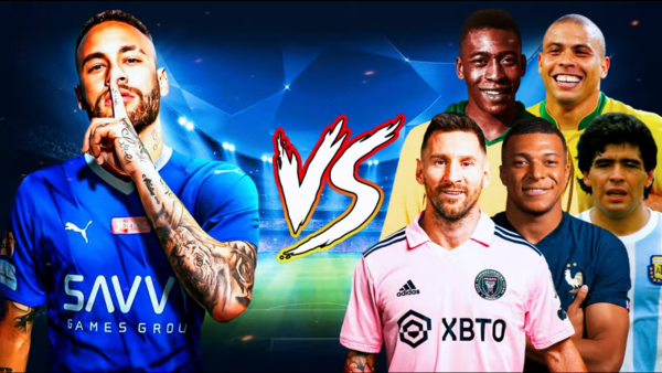 Al Hilal Neymar vs World Cup Winners (Messi, Mbappé, Maradona, Pelé, Ronaldo)