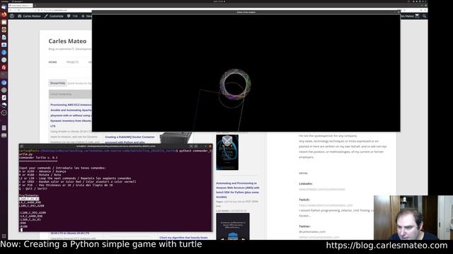 Commander Turtle simple programming and drawing game for children written in Python смотреть онлайн