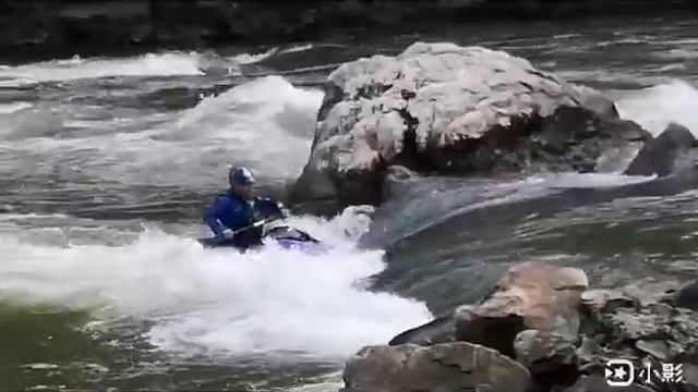 2020 Small water hole Freestyle kayak in Fujian China смотреть онлайн