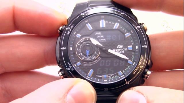 Часы Casio EDIFICE EFA-131BK-1A [EFA-131BK-1AVEF] - Инструкция, как настроить от PresidentWatches.R