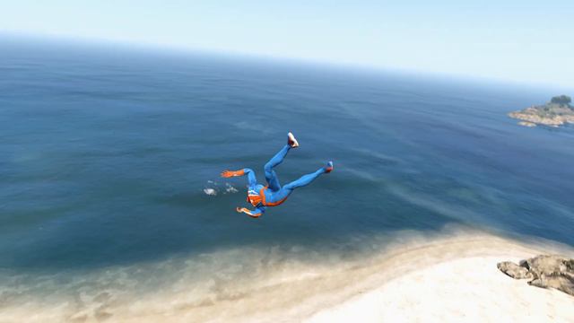 Best Falls | Gta 5 Spiderman Water Ragdoll - Funny Moments #95 (Euphoria physics/Funny Moments) смотреть онлайн