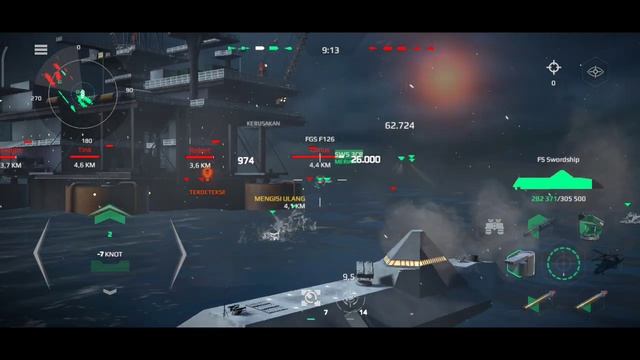 Swordship Gameplay Modern Warship смотреть онлайн