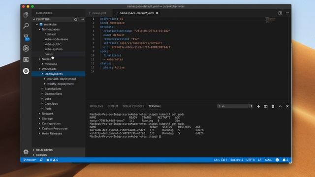 Kubernetes en Visual Studio Code смотреть онлайн