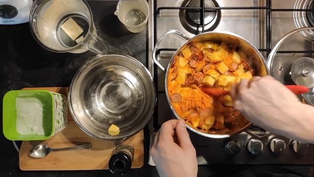 Сливочный суп ? с копчеными колбасками ???? / Как приготовить сырный суп просто, вкусно и быстро смотреть онлайн
