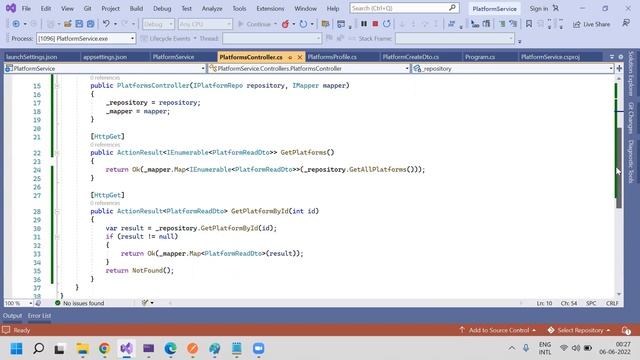 AmbiguousMatchException: The request matched multiple endpoints. | .NET Core 6 API | Fixed смотреть онлайн