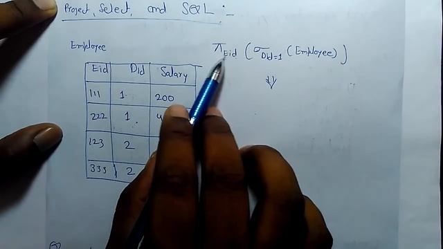 SELECT, PROJECT AND SQL( Language: English+Hindi) смотреть онлайн