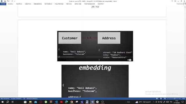 M203 - MongoDB - Part2 - Relations entre collections (types embedding and linking) смотреть онлайн