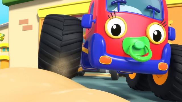 Baby Truck Monster Truck Mix Up! | Gecko's Garage | Trucks For Children | Cartoons For Kids смотреть онлайн