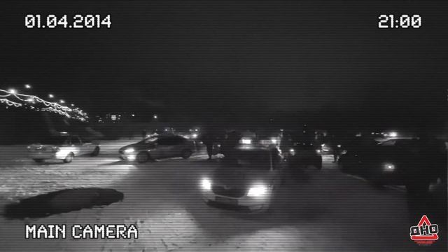 Автоёлка Орехово-Зуево новогодний флешмоб из 125 машин