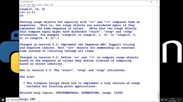 How to search for help using python IDLE or console? || Python Tutorial смотреть онлайн