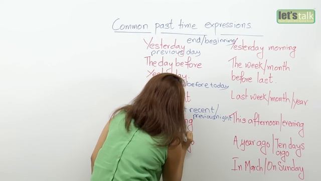 English lesson - Common Past Time Expressions ( Learn English) смотреть онлайн