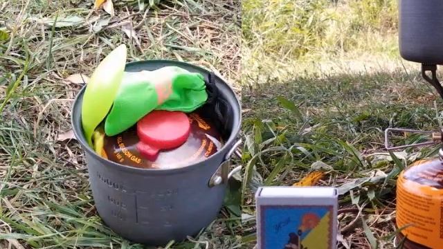 Набор посуды легкохода