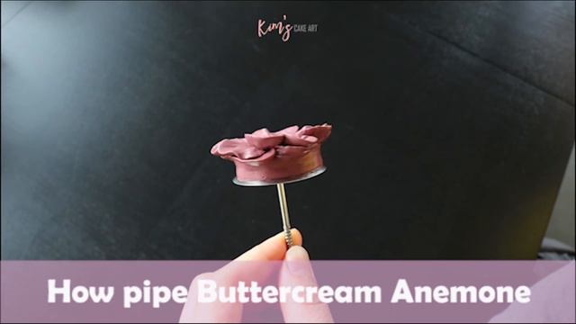 How to pipe buttercream Anemone │ Korean Buttercream Flower смотреть онлайн