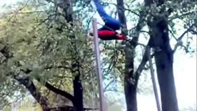 Турник. Подъём переворотом вперёд