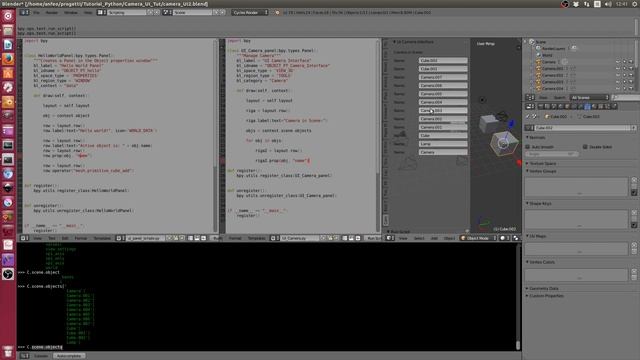 [ita] Python per Blender - Tutorial Addon Parte 3 .- Properties смотреть онлайн