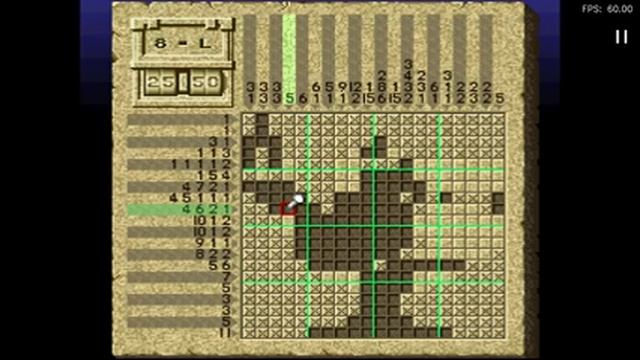 Walk-Through! Mario Picross Levels 7 - 10 B смотреть онлайн