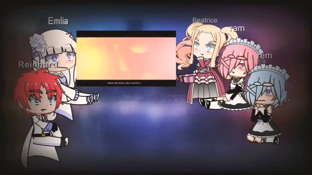 re-zero reagindo ao rap do Subaru és barba Branca gacha club смотреть онлайн