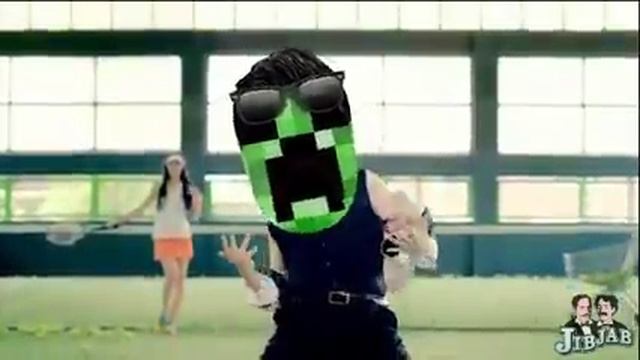 OPPA CREEPER STYLE (minecraft parody of GANGAM STYLE) смотреть онлайн