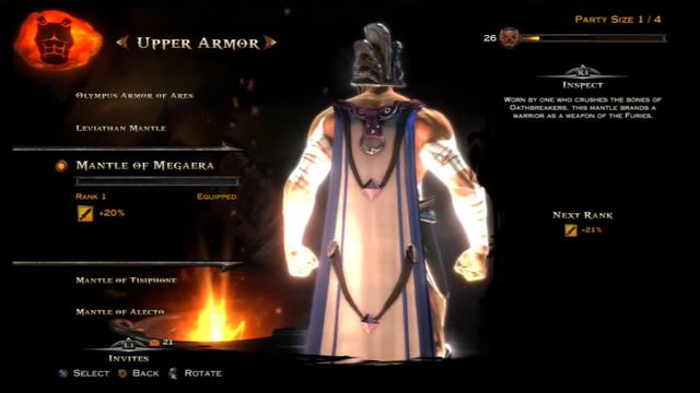 God of War Ascension - Multiplayer - Mantle of Megaera stats смотреть онлайн