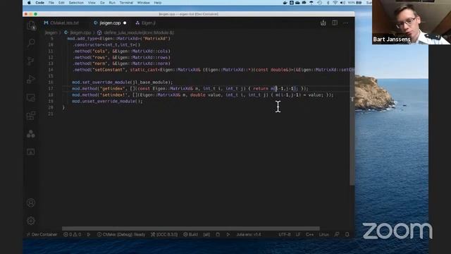 JuliaCon 2020 | Wrapping a C++ Library with CxxWrap.jl смотреть онлайн